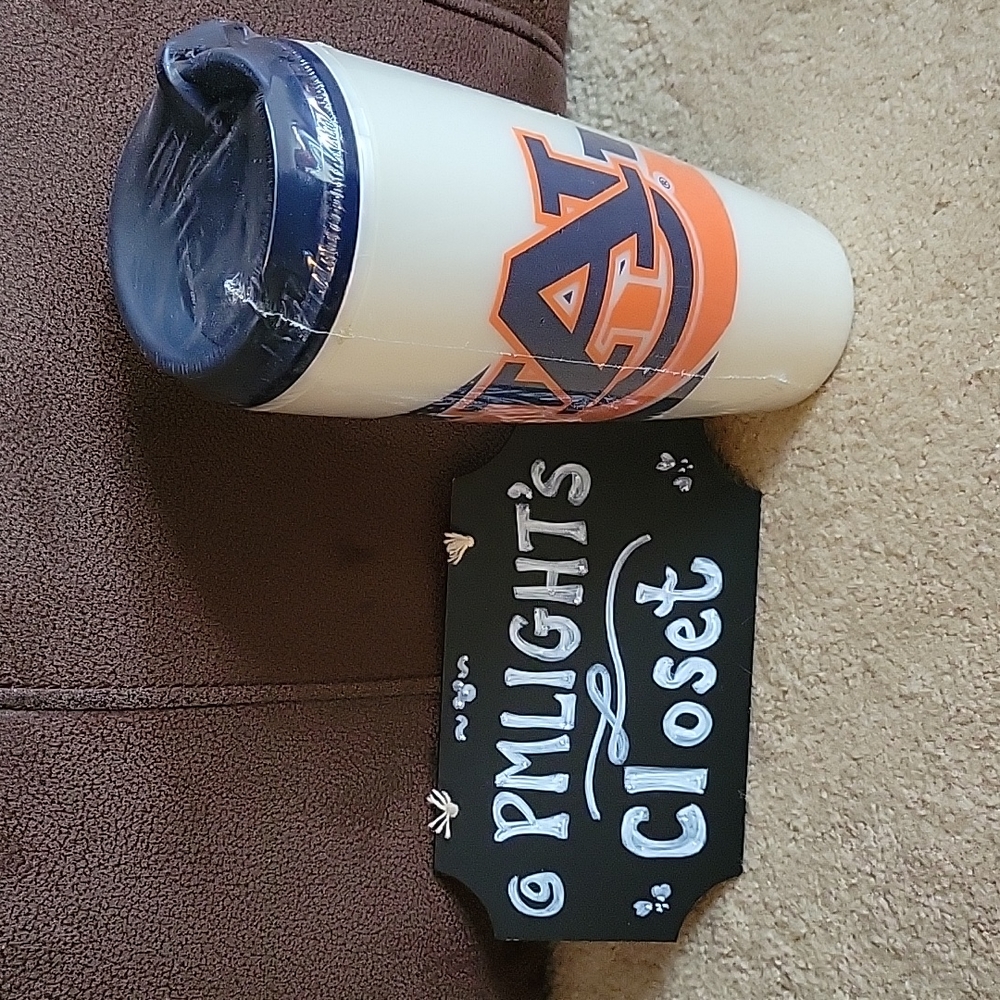 Auburn University Travel Tumbler with Lid New Sealed